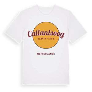 Callantsoog cirkel t-shirt – ekologisk bomull t-shirt från Pinshirt