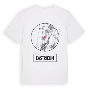 Castricum t-shirt – ekologisk bomull t-shirt från Pinshirt