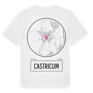 Castricum t-shirt – ekologisk bomull t-shirt från Pinshirt