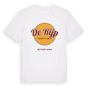 De Rijp cirkel t-shirt – ekologisk bomull t-shirt från Pinshirt