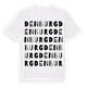 Den Burg ordlek t-shirt