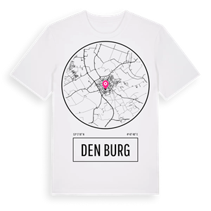 Den Burg t-shirt – ekologisk bomull t-shirt från Pinshirt
