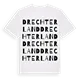 Drechterland ordlek t-shirt