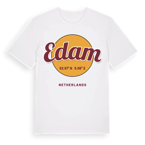 Edam cirkel t-shirt – ekologisk bomull t-shirt från Pinshirt