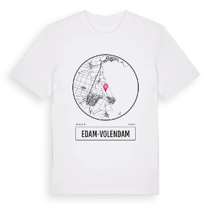 Edam-Volendam t-shirt – ekologisk bomull t-shirt från Pinshirt