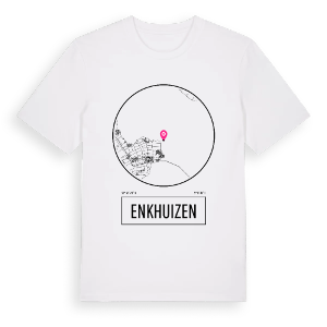 Enkhuizen t-shirt – ekologisk bomull t-shirt från Pinshirt