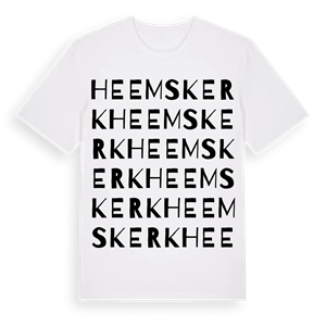 Heemskerk ordlek t-shirt – ekologisk bomull t-shirt från Pinshirt