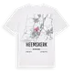 Heemskerk karta t-shirt