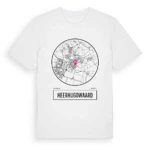 Heerhugowaard t-shirt – ekologisk bomull t-shirt från Pinshirt