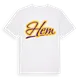 Hem baseball t-shirt