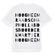 Hoogheemraadschap Hollands Noorderkwartier ordlek t-shirt