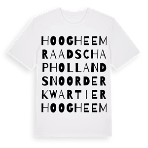 Hoogheemraadschap Hollands Noorderkwartier ordlek t-shirt – ekologisk bomull t-shirt från Pinshirt
