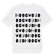 Hoogwoud ordlek t-shirt