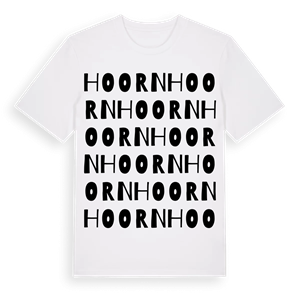 Hoorn ordlek t-shirt – ekologisk bomull t-shirt från Pinshirt