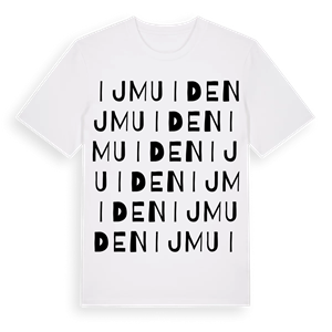 IJmuiden ordlek t-shirt – ekologisk bomull t-shirt från Pinshirt
