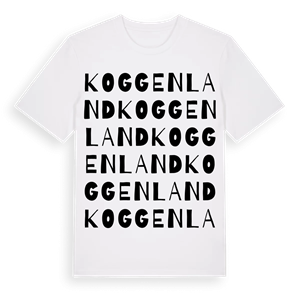 Koggenland ordlek t-shirt – ekologisk bomull t-shirt från Pinshirt
