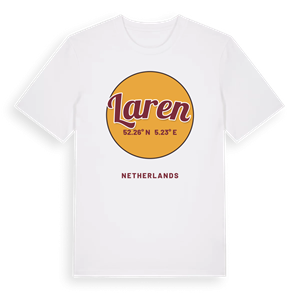 Laren cirkel t-shirt – ekologisk bomull t-shirt från Pinshirt