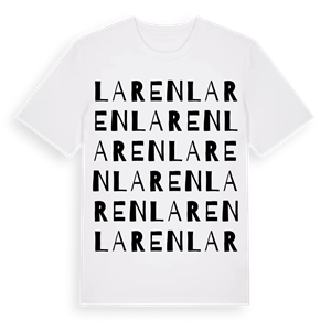 Laren ordlek t-shirt – ekologisk bomull t-shirt från Pinshirt