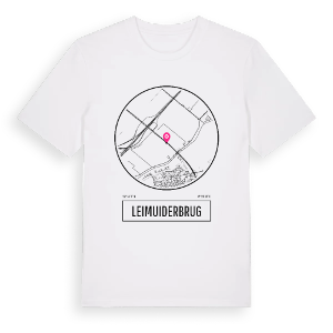 Leimuiderbrug t-shirt – ekologisk bomull t-shirt från Pinshirt
