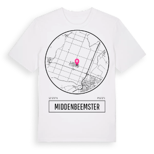 Middenbeemster t-shirt – ekologisk bomull t-shirt från Pinshirt
