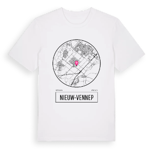Nieuw-Vennep t-shirt – ekologisk bomull t-shirt från Pinshirt
