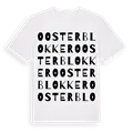 Oosterblokker ordlek t-shirt