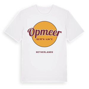 Opmeer cirkel t-shirt – ekologisk bomull t-shirt från Pinshirt