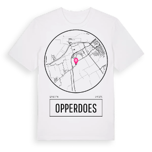 Opperdoes t-shirt – ekologisk bomull t-shirt från Pinshirt