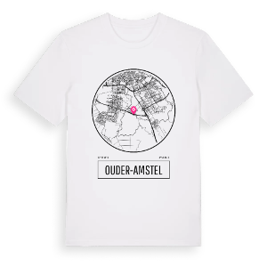 Ouder-Amstel t-shirt – ekologisk bomull t-shirt från Pinshirt