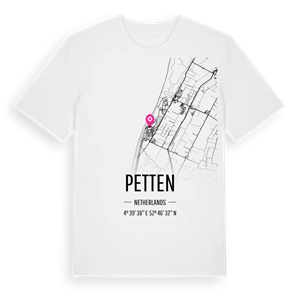 Petten karta t-shirt – ekologisk bomull t-shirt från Pinshirt