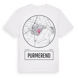 Purmerend t-shirt – ekologisk bomull t-shirt från Pinshirt