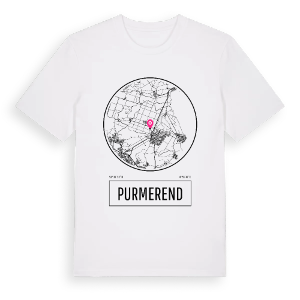 Purmerend t-shirt – ekologisk bomull t-shirt från Pinshirt