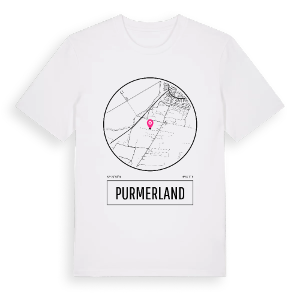 Purmerland t-shirt – ekologisk bomull t-shirt från Pinshirt