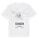 Schagen karta t-shirt