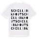Schellinkhout ordlek t-shirt