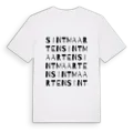 Sint Maarten ordlek t-shirt