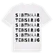 Sint Maartensbrug ordlek t-shirt