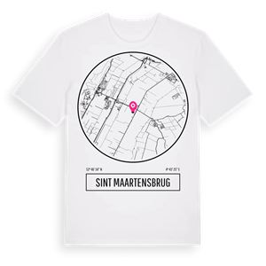 Sint Maartensbrug t-shirt – ekologisk bomull t-shirt från Pinshirt