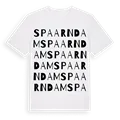 Spaarndam ordlek t-shirt
