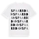 Spaarndam ordlek t-shirt