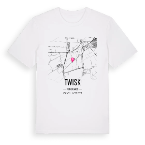 Twisk karta t-shirt – ekologisk bomull t-shirt från Pinshirt