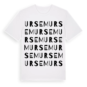 Ursem ordlek t-shirt – ekologisk bomull t-shirt från Pinshirt