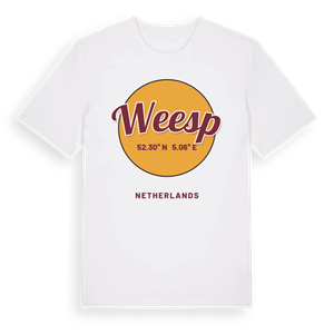 Weesp cirkel t-shirt – ekologisk bomull t-shirt från Pinshirt