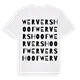 Wervershoof ordlek t-shirt