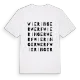 Wieringerwerf ordlek t-shirt