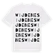 Wijdenes ordlek t-shirt