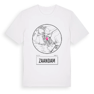 Zaandam t-shirt – ekologisk bomull t-shirt från Pinshirt