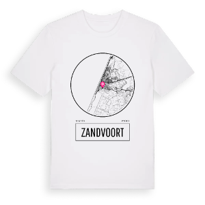 Zandvoort t-shirt – ekologisk bomull t-shirt från Pinshirt