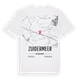 Zuidermeer karta t-shirt