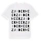 Zuidermeer ordlek t-shirt